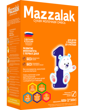 Mazzalak 1 600g (2*300 g)