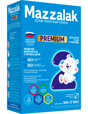 Mazzalak 2 premium 600g (2*300 g)